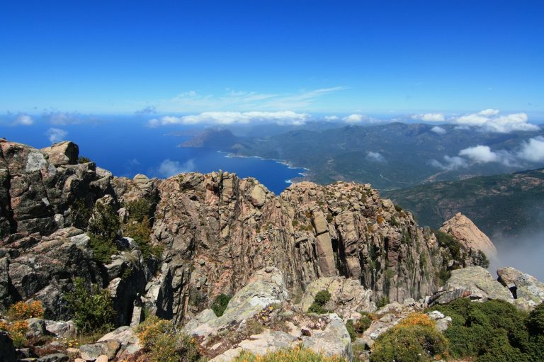 Calanques de Piana auf Korsika, Frankreich
